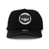 ニューエラ キャップ 9FORTY シカゴ カブス MLB BE ALERT FOR FOUL BALLS GREY BOTTOM A-FRAME SNAPBACK CAP BLACK