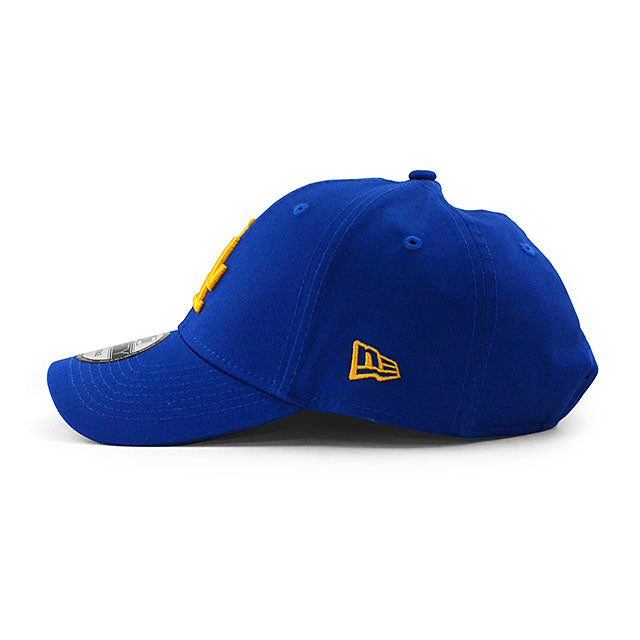 EU AU限定モデル ニューエラ キャップ 9FORTY ロサンゼルス ドジャース MLB LEAGUE ESSENTIAL STRAPBACK CAP BLUE