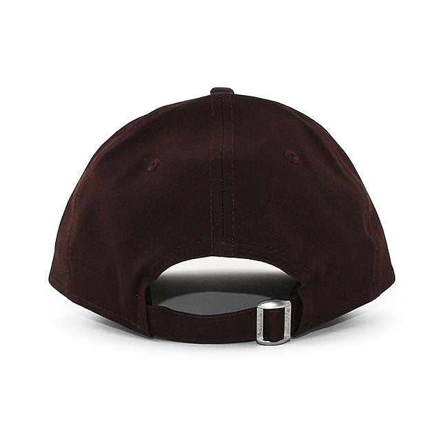 EU AU限定モデル ニューエラ キャップ 9FORTY ロサンゼルス ドジャース MLB LEAGUE ESSENTIAL STRAPBACK CAP BROWN