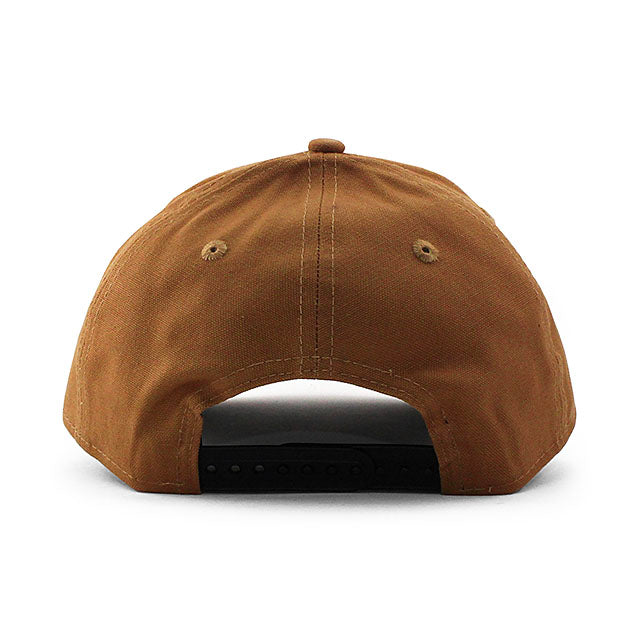 EU AU限定モデル ニューエラ キャップ 9FORTY ロサンゼルス ドジャース MLB CANVAS SNAPBACK WHEAT