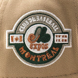 ニューエラ キャップ 9FORTY モントリオール エクスポズ MLB KELLY GREEN BOTTOM A-FRAME SNAPBACK CAP CAMEL