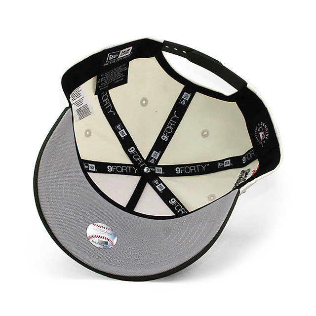 ニューエラ キャップ 9FORTY ロサンゼルス ドジャース MLB OHTANI SHOHEI GREY BOTTOM A-FRAME SNAPBACK CAP CREAM