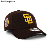 ニューエラ キャップ 9FORTY サンディエゴ パドレス MLB PETCO PARK 20TH THE LEAGUE ADJUSTABLE CAP BROWN