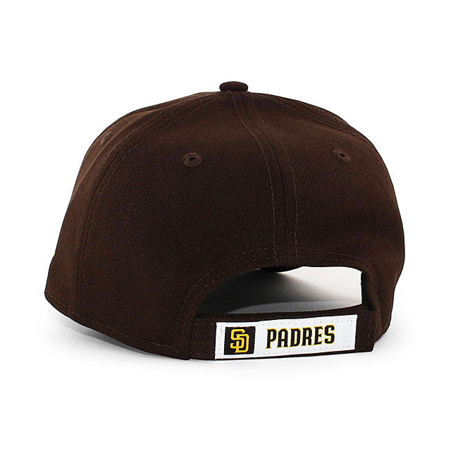 ニューエラ キャップ 9FORTY サンディエゴ パドレス MLB PETCO PARK 20TH THE LEAGUE ADJUSTABLE CAP BROWN