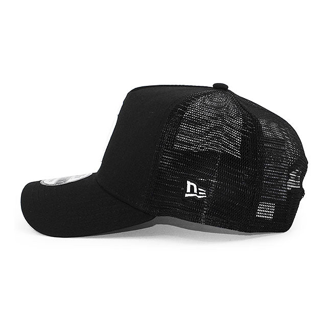ニューエラ メッシュキャップ 9FORTY サンディエゴ パドレス MLB A-FRAME TRUCKER MESH CAP BLACK