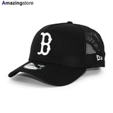 ニューエラ メッシュキャップ 9FORTY ボストン レッドソックス MLB A-FRAME TRUCKER MESH CAP BLACK