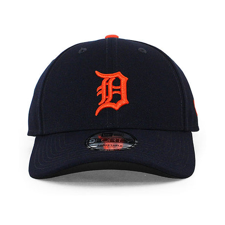 ニューエラ キャップ 9FORTY デトロイト タイガース MLB THE LEAGUE ROAD ADJUSTABLE CAP NAVY