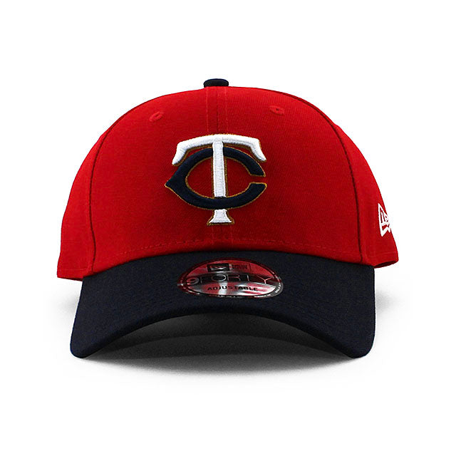 ニューエラ キャップ 9FORTY ミネソタ ツインズ MLB THE LEAGUE 2016 ALT-2 ADJUSTABLE CAP RED