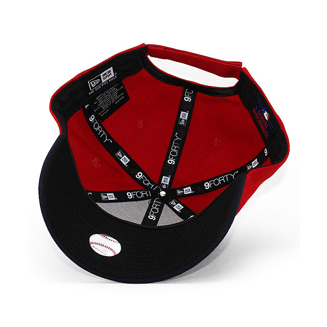 ニューエラ キャップ 9FORTY ミネソタ ツインズ MLB THE LEAGUE 2016 ALT-2 ADJUSTABLE CAP RED