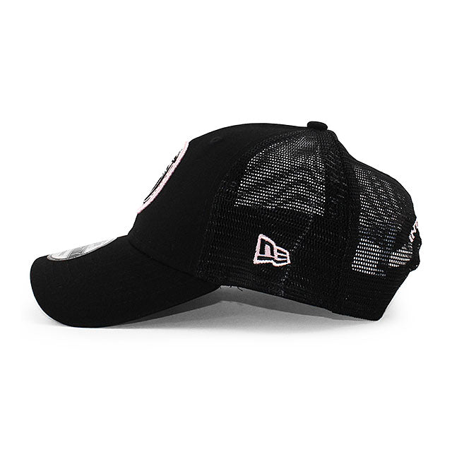 ニューエラ メッシュキャップ 9FORTY インテル マイアミ MLS TRUCKER MESH CAP BLACK