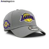 ニューエラ キャップ 9FORTY ストラップバック ロサンゼルス レイカーズ 17x NBA CHAMPIONS STRAPBACK CAP GREY NEW ERA LOS ANGELES LAKERS