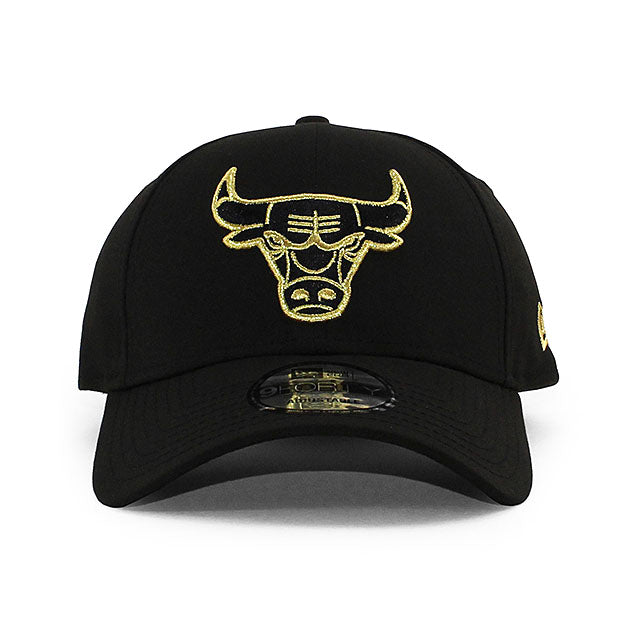 EU AU限定 ニューエラ キャップ 9FORTY シカゴ ブルズ NBA REPREVE SNAPBACK CAP BLACK