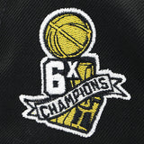AU限定モデル ニューエラ キャップ 9FORTY シカゴ ブルズ NBA 6X NBA CHAMPIONS SNAPBACK CAP BLACK NEW ERA CHICAGO BULLS