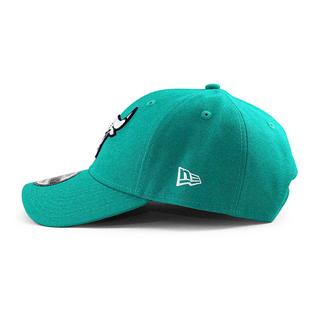 EU AU限定 ニューエラ キャップ 9FORTY スナップバック シカゴ ブルズ NBA SNAPBACK CAP TEAL