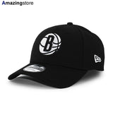 ニューエラ キャップ 9FORTY ブルックリン ネッツ NBA THE LEAGUE ADJUSTABLE CAP BLACK