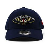 ニューエラ キャップ 9FORTY ニューオリンズ ペリカンズ NBA THE LEAGUE ADJUSTABLE CAP NAVY