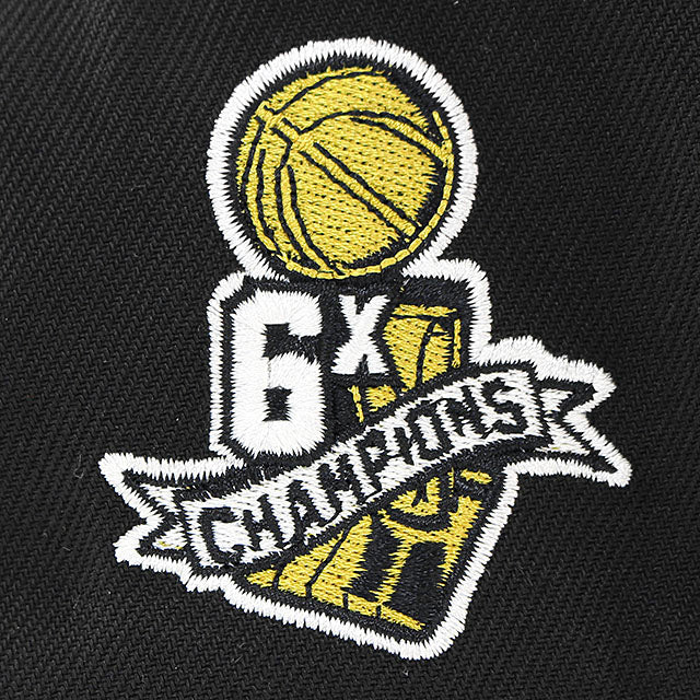 AU限定モデル ニューエラ キャップ 9FORTY ゴールデンステイト ウォリアーズ NBA 6X NBA CHAMPIONS SNAPBACK CAP BLACK NEW ERA GOLDEN STATE WARRIORS