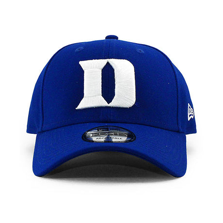 ニューエラ キャップ 9FORTY デューク ブルーデビルズ NCAA THE LEAGUE ADJUSTABLE CAP BLUE NEW ERA DUKE BLUE DEVILS DU