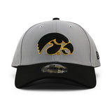 ニューエラ キャップ 9FORTY アイオワ ホークアイズ NCAA THE LEAGUE ADJUSTABLE CAP GREY NEW ERA IOWA HAWKEYES