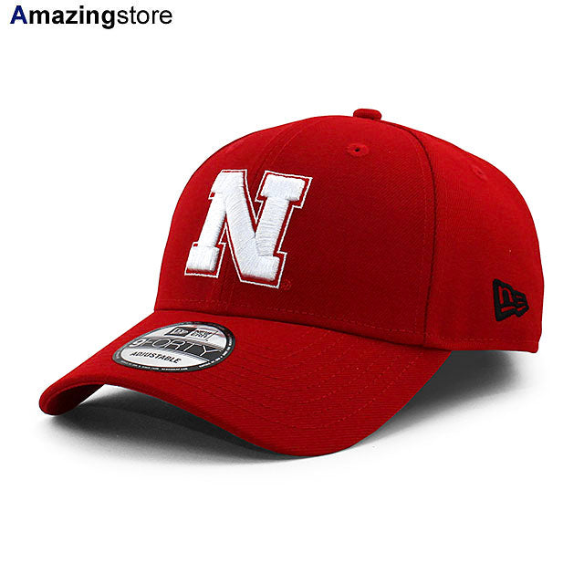 ニューエラ キャップ 9FORTY ネブラスカ コーンハスカーズ NCAA THE LEAGUE ADJUSTABLE CAP RED
