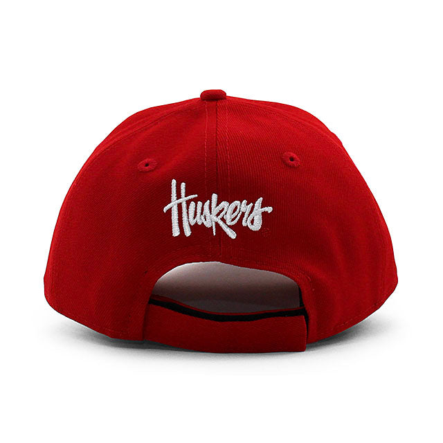 ニューエラ キャップ 9FORTY ネブラスカ コーンハスカーズ NCAA THE LEAGUE ADJUSTABLE CAP RED