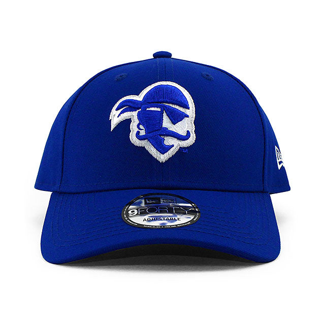 ニューエラ キャップ 9FORTY シートン ホール パイレーツ NCAA THE LEAGUE SNAPBACK CAP BLUE NEW ERA SETON HALL PIRATES SHU