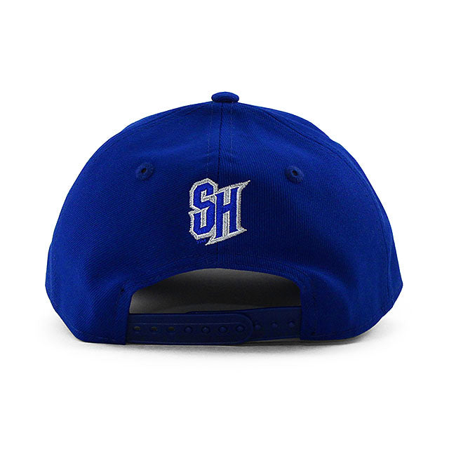 ニューエラ キャップ 9FORTY シートン ホール パイレーツ NCAA THE LEAGUE SNAPBACK CAP BLUE NEW ERA SETON HALL PIRATES SHU