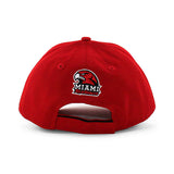 ニューエラ キャップ 9FORTY マイアミ レッドホークス NCAA THE LEAGUE ADJUSTABLE CAP RED