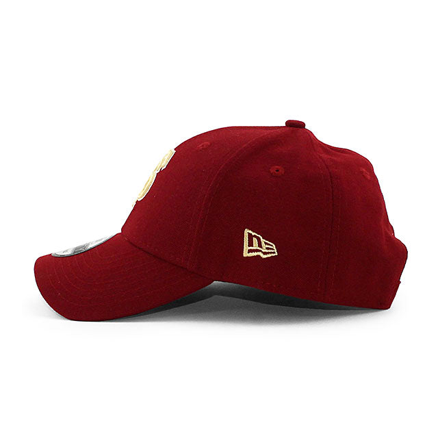 ニューエラ キャップ 9FORTY フロリダステイト セミノールズ NCAA THE LEAGUE ADJUSTABLE CAP MAROON