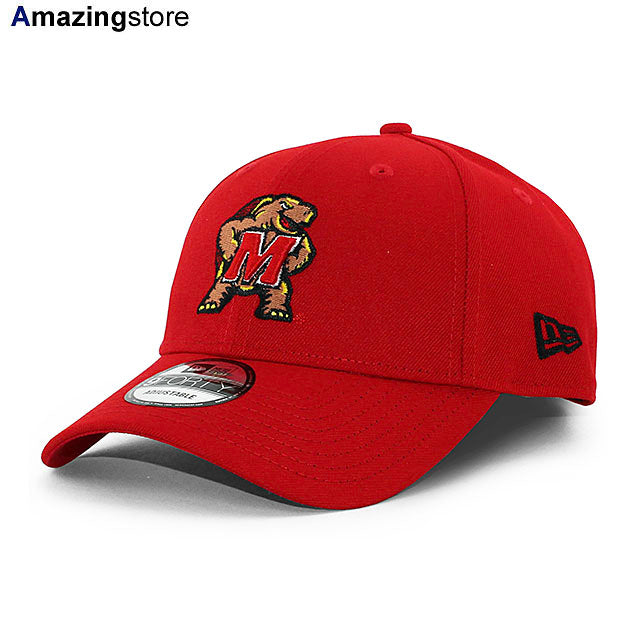 ニューエラ キャップ 9FORTY メリーランド テラピンズ NCAA THE LEAGUE ADJUSTABLE CAP RED