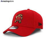 ニューエラ キャップ 9FORTY メリーランド テラピンズ NCAA THE LEAGUE ADJUSTABLE CAP RED