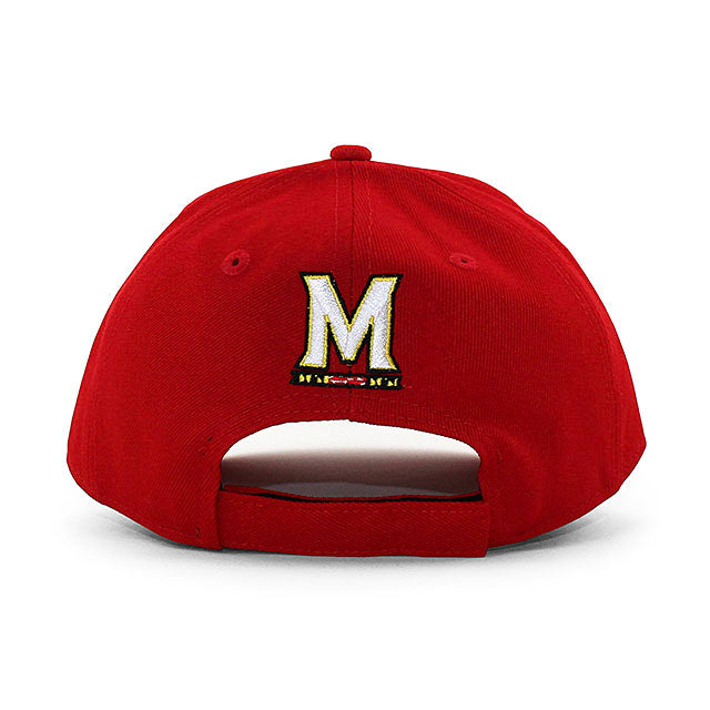 ニューエラ キャップ 9FORTY メリーランド テラピンズ NCAA THE LEAGUE ADJUSTABLE CAP RED
