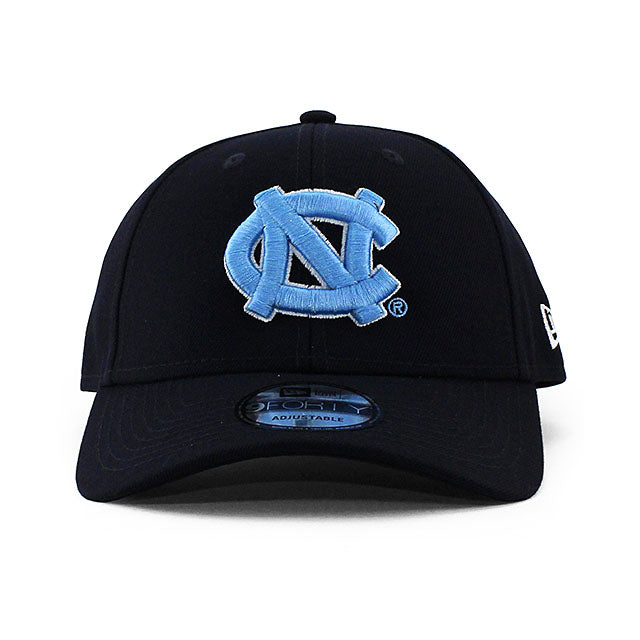 ニューエラ キャップ 9FORTY ノースカロライナ ターヒールズ NCAA THE LEAGUE ADJUSTABLE CAP NAVY NEW ERA NORTH CAROLINA TAR HEELS