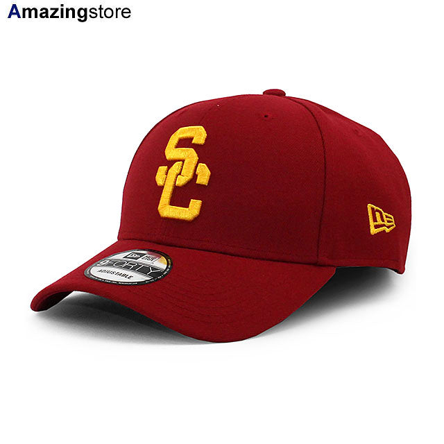 ニューエラ キャップ 9FORTY サウス カリフォルニア トロージャンズ NCAA THE LEAGUE ADJUSTABLE CAP CARDINAL