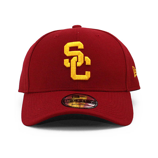 ニューエラ キャップ 9FORTY サウス カリフォルニア トロージャンズ NCAA THE LEAGUE ADJUSTABLE CAP CARDINAL