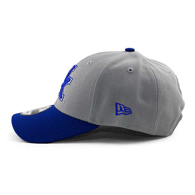 ニューエラ キャップ 9FORTY ケンタッキー ワイルドキャッツ NCAA THE LEAGUE ADJUSTABLE CAP GREY ROYAL BLUE NEW ERA KENTUCKY WILDCATS