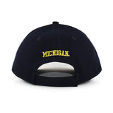 ニューエラ キャップ 9FORTY ミシガン ウォルバリンズ NCAA THE LEAGUE ADJUSTABLE CAP NAVY