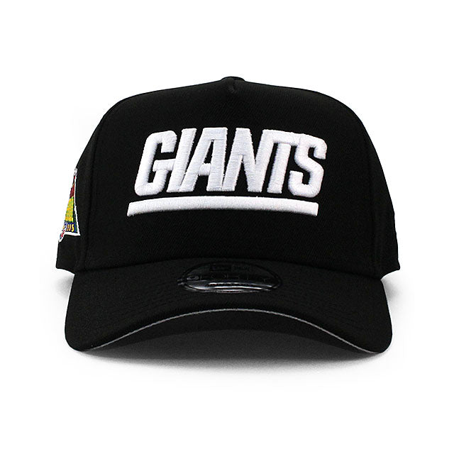 ニューエラ キャップ 9FORTY ニューヨーク ジャイアンツ NFL 1995 PRO BOWL GREY BOTTOM A-FRAME SNAPBACK CAP BLACK