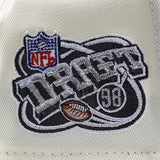 ニューエラ キャップ 9FORTY ラスベガス レイダース NFL 1998 DRAFT GREY BOTTOM A-FRAME SNAPBACK CAP CREAM