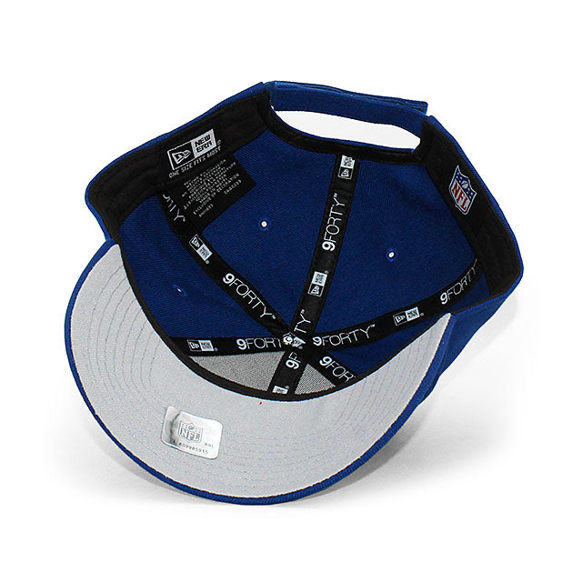 ニューエラ キャップ 9FORTY インディアナポリス コルツ NFL THE LEAGUE ADJUSTABLE CAP BLUE