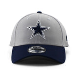 ニューエラ キャップ 9FORTY ダラス カウボーイズ NFL THE LEAGUE ADJUSTABLE CAP GREY