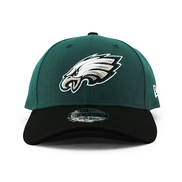 ニューエラ キャップ 9FORTY フィラデルフィア イーグルス NFL THE LEAGUE ADJUSTABLE CAP GREEEN