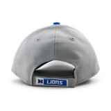 ニューエラ キャップ 9FORTY デトロイト ライオンズ NFL THE LEAGUE ADJUSTABLE CAP GREY