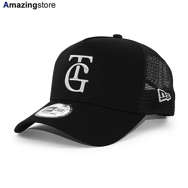 ニューエラ キャップ 9FORTY メッシュキャップ 読売 ジャイアンツ NPB TG LOGO A-FRAME TRUCKER MESH CAP BLACK