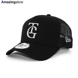 ニューエラ キャップ 9FORTY メッシュキャップ 読売 ジャイアンツ NPB TG LOGO A-FRAME TRUCKER MESH CAP BLACK