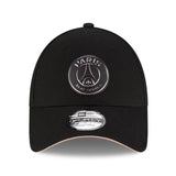 ニューエラ キャップ 9FORTY ストラップバック パリ サンジェルマン FC PSG CONTRAST UV STRAPBACK CAP BLACK
