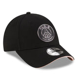 ニューエラ キャップ 9FORTY ストラップバック パリ サンジェルマン FC PSG CONTRAST UV STRAPBACK CAP BLACK