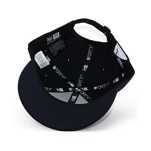 ニューエラ キャップ 9FORTY トッテナム ホットスパー REPREVE STRAPBACK CAP NAVY