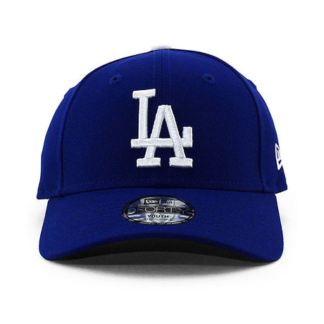 子供用 ニューエラ キャップ 9FORTY ロサンゼルス ドジャース YOUTH MLB THE LEAGUE ADJUSTABLE CAP BLUE