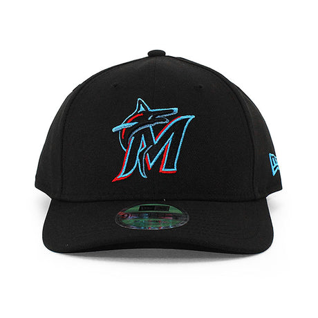 ニューエラ 9FORTY M-CROWN マイアミ マーリンズ MLB ON-FIELD AUTHENTIC PLAYER REPLICA SNAPBACK CAP BLACK